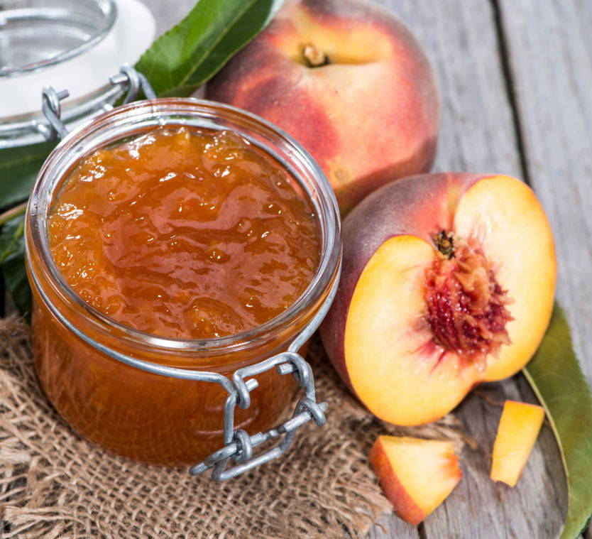 Jams made from Palisade Peaches